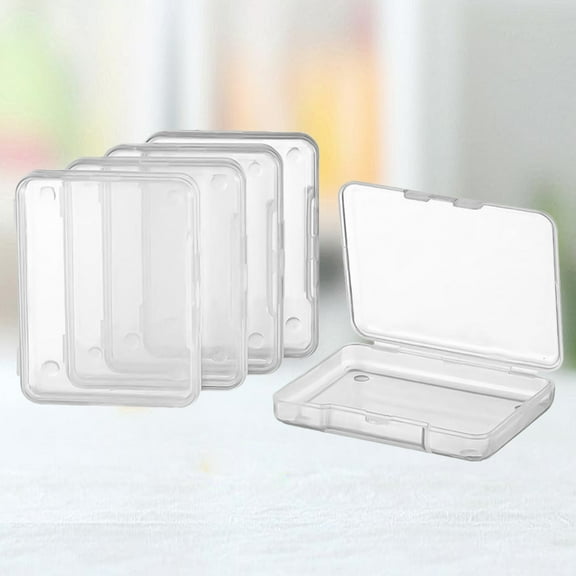 CRILSTYLEO 20Pcs Gadget Lock Container Transparent with Hard Case to Protect Accessories