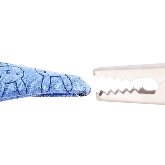 CRILSTYLEO 24Pcs 51mm Metal Alligator Clips Stainless Steel Silver for Home and Automotive Use Durable and Rust Resistant