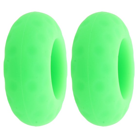 CRILSTYLEO 2Pcs Baseball Bat Grip Knob Rings Silicone Bat Accessory for Improved Swing and Reduced Sting