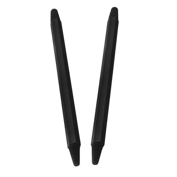 CRILSTYLEO 2Pcs Black Steel Spark Plug Remover and Extractor Kit for Fast Easy Car Truck Engine Maintenance