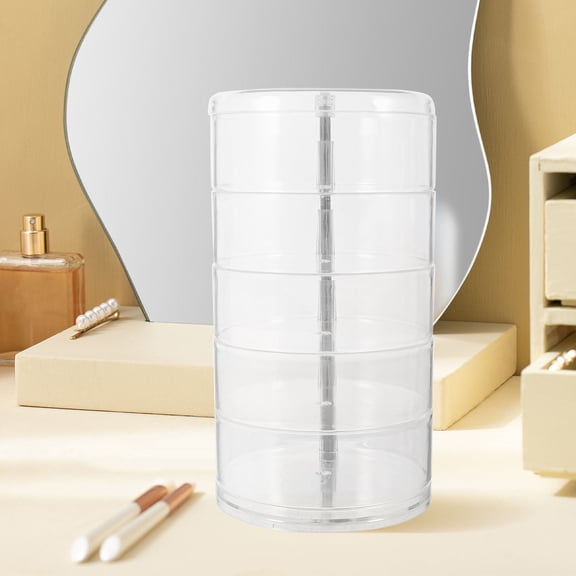 CRILSTYLEO Cable Organizer, Multiple Layers, Easy Storage, Transparent Plastic