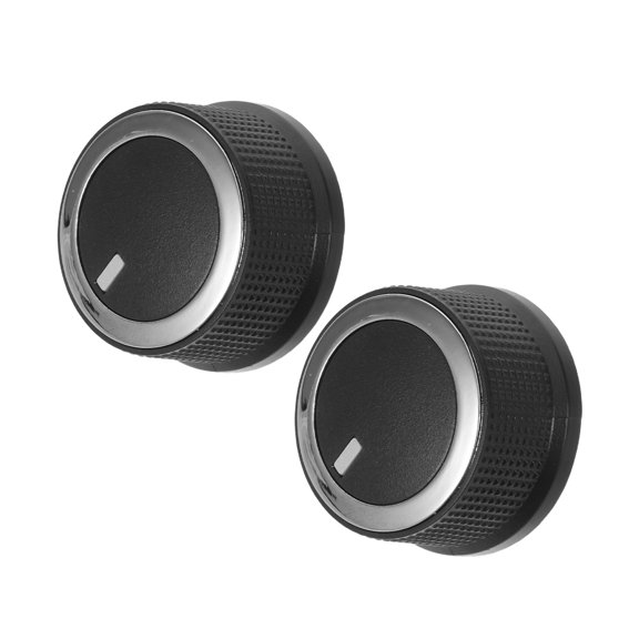 CRILSTYLEO 2Pcs Vehicle Ac Rotary Knob Multi Color Heater Control Knob Replacement with Ergonomic Design