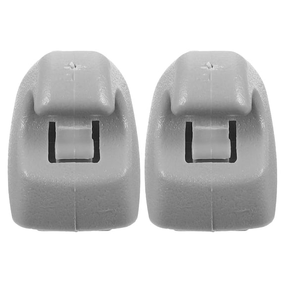 CRILSTYLEO 2-Pack Car Sun Visor Clips, Interior Visor Mount Hooks, Fastener Clamps, Auto Accessories for Most Vehicles