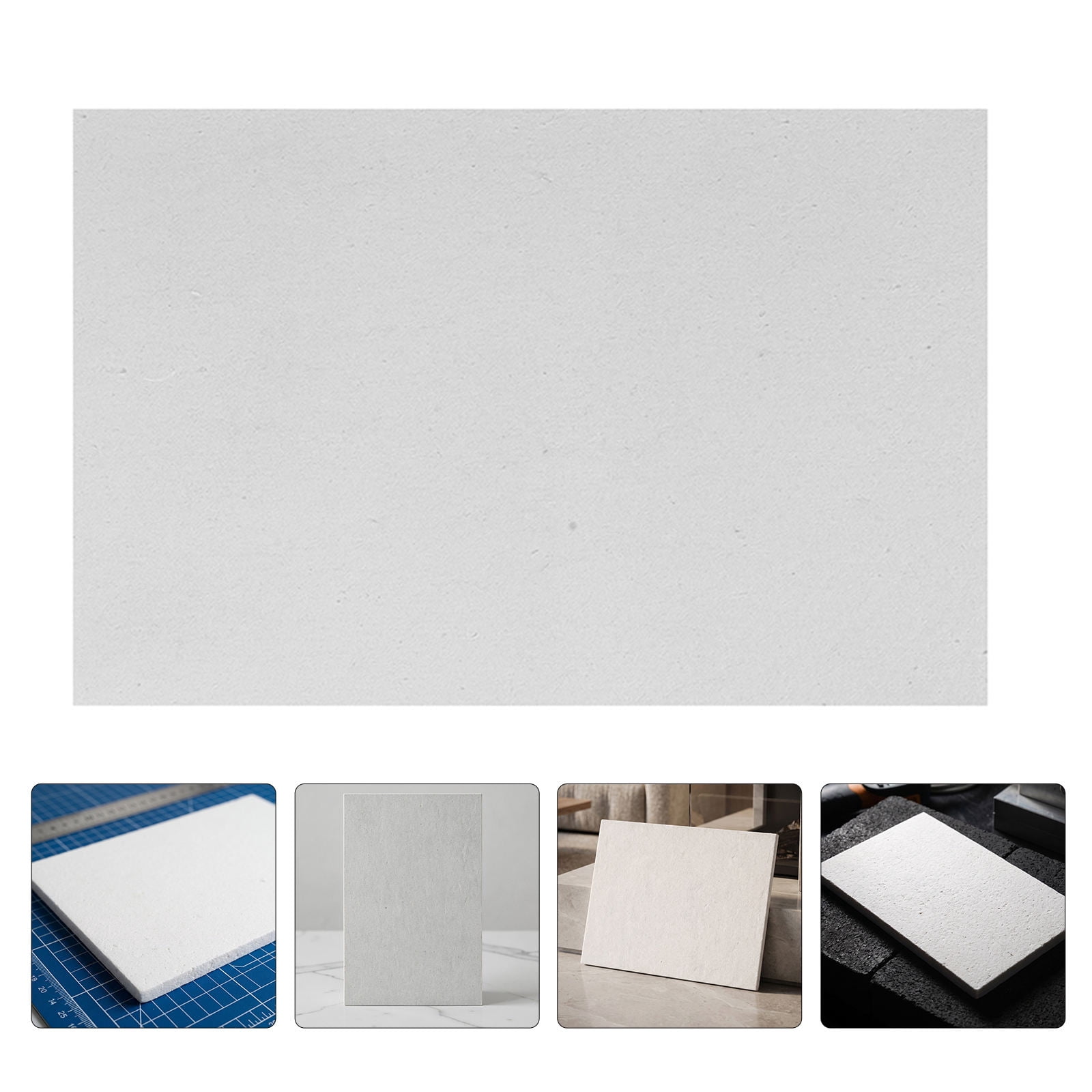 CRILSTYLEO 3 Piece Ceramic Fiber Boards, White High Density Thermal ...