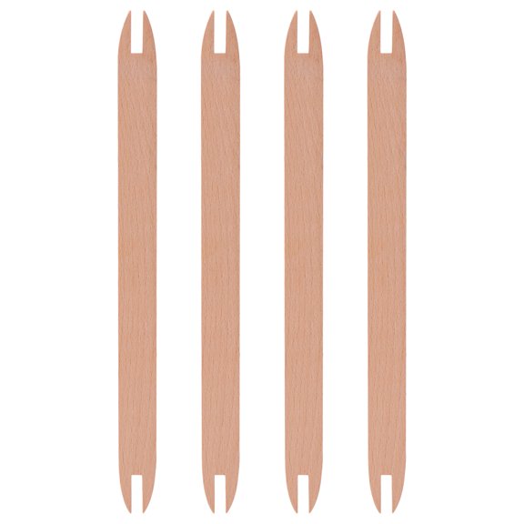 CRILSTYLEO 4Pcs Beginner Friendly Wood Weaving Shuttle with Polished Surface for Craft Projects