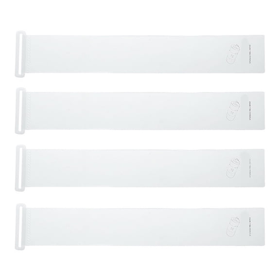 CRILSTYLEO 4Pcs Clothes Folding Board for Shirts and Pants White Lightweight Garment Folder for Organized Storage