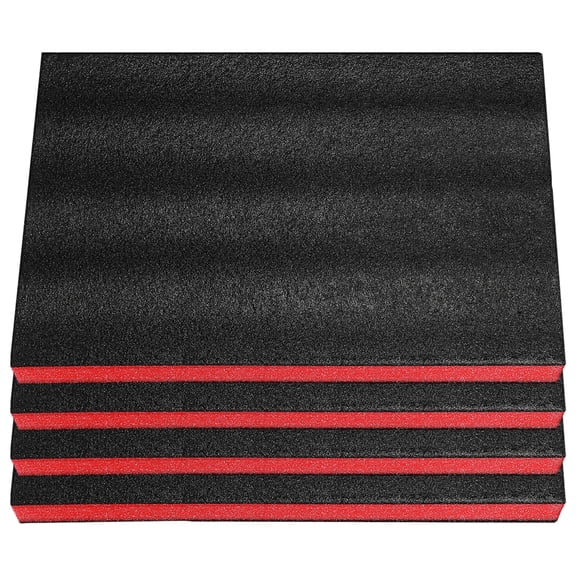 CRILSTYLEO 4-Piece Tool Box Drawer Foam Inserts, Organizer Pads for Hardware and Tool Storage Liners