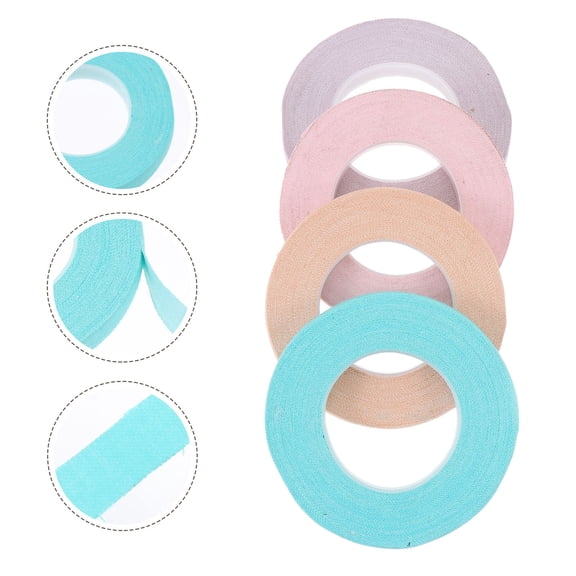 CRILSTYLEO Pipa Finger Tapes Assorted Color Breathable Adhesive Instrument Protection 4Pcs