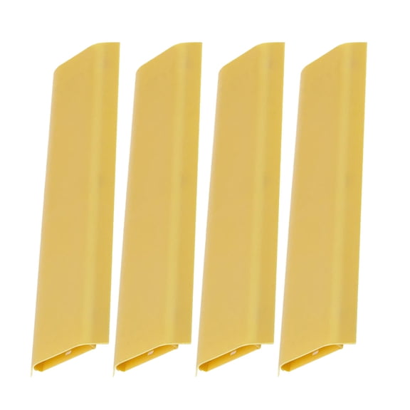 CRILSTYLEO 4Pcs Yellow Wire Storage Box Cable Organizer with Cover and Multi Slot Design for Home Use
