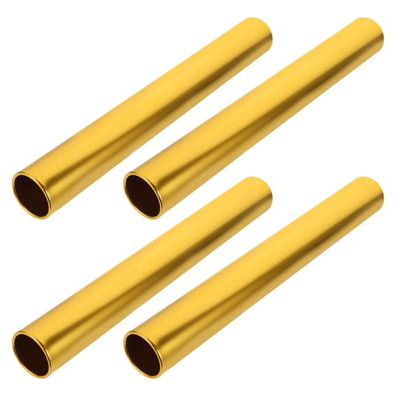 CRILSTYLEO 4pcs Aluminum Alloy Relay Baton for Track Race School Team Practice