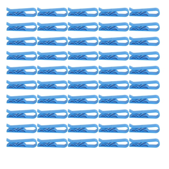 CRILSTYLEO Plastic Garbage Can Clips Waste Basket Bag Holder 50 Pieces