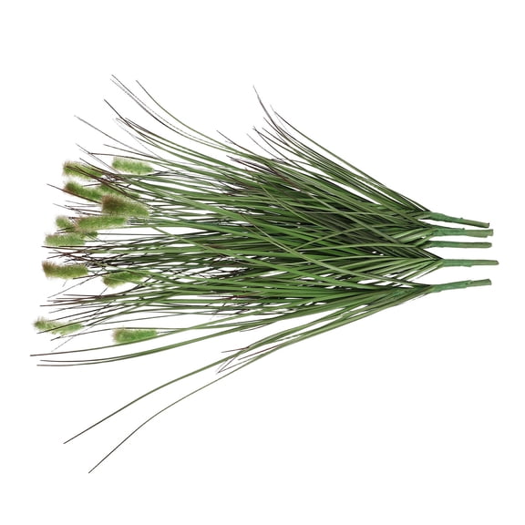 CRILSTYLEO 6Pcs Faux Wheat Grass Bush for Porch Window Box and Wedding Party Artificial Greenery Display