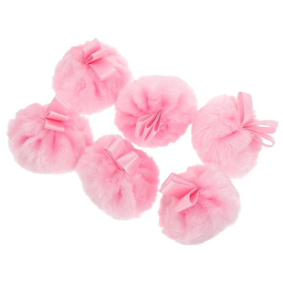 CRILSTYLEO 6Pcs Pink Makeup Puff Pads Soft Washable Powder Puff for Face Blending and Travel