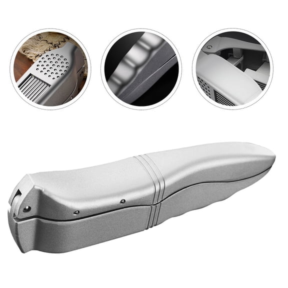 CRILSTYLEO Aluminum Alloy Manual Garlic Press Crusher Kitchen Tool for Easy and Efficient Garlic Crushing