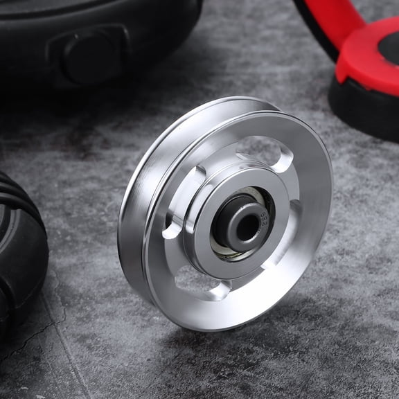 CRILSTYLEO Aluminum Gym Pulley Wheel Easy Installation Heavy Duty 1Pack
