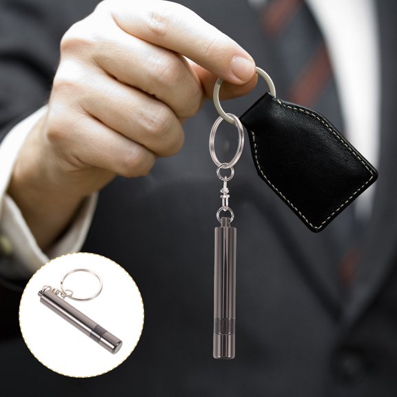 CRILSTYLEO Anti Static Keychain for Car Portable Esd Gadget Black Reusable Static Electricity Discharger