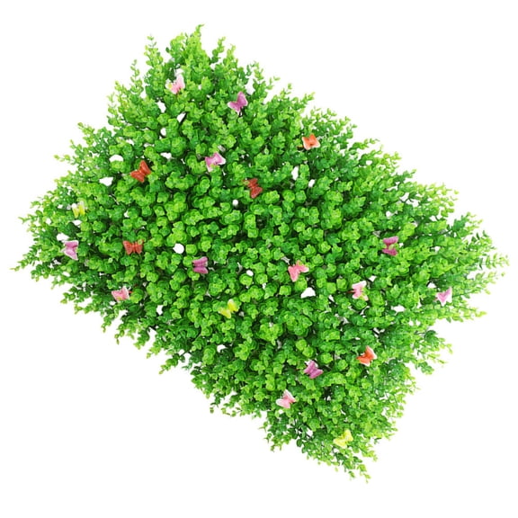 CRILSTYLEO Artificial Lawn Simulation Turf Decor Plastic Green Wall Decor for Balcony Garden Living Room Decoration x 10ft