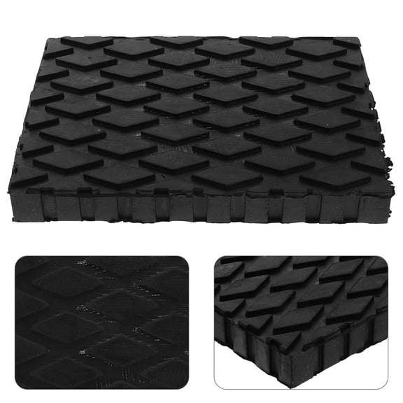 CRILSTYLEO Automotive Floor Jack Rubber Block with High Load Bearing for Safe Vehicle Lifting