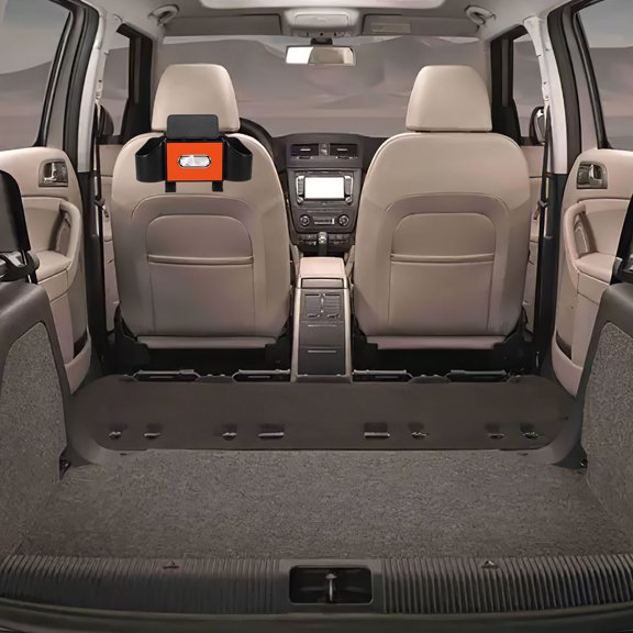 CRILSTYLEO Back to School 1Pcs Car Seat Back Storage Rack For Drivers With Orange Multifunctional Storage