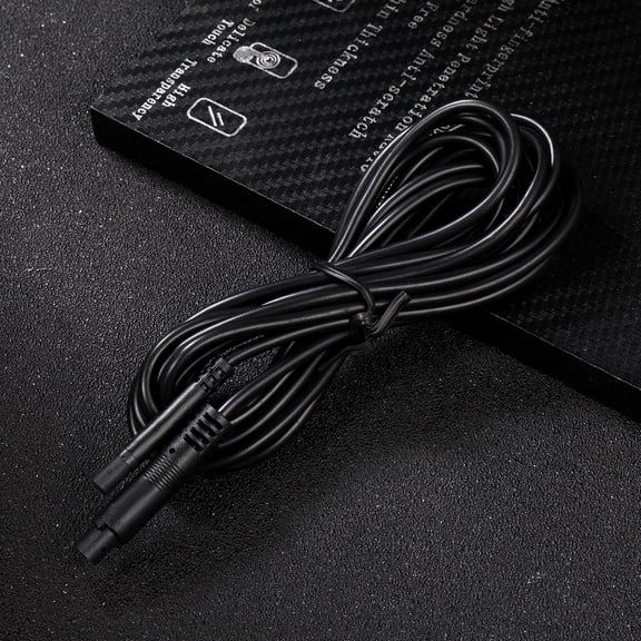 CRILSTYLEO 4 Pin Backup Camera Extension Cable for Car, 2.5 Meters , Plastic and Metal Connector