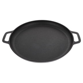 CRILSTYLEO Black Non-Stick Cooking Pan for Home Kitchen Use with High Heat Resistance and Even Heat Distribution