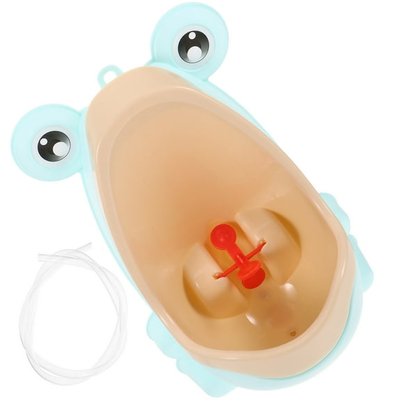 CRILSTYLEO Boys Standing Potty Trainer with Cartoon Design for Kids PP Material Green Size Options