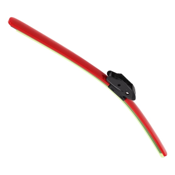 CRILSTYLEO Car Windshield Wipers Red Steel 1Pcs for Vehicle with Quiet Operation in Rainy Weather