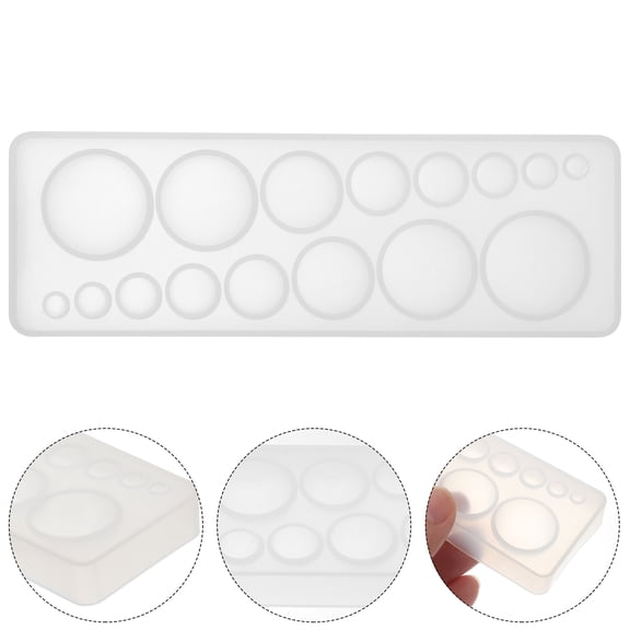 CRILSTYLEO White Epoxy Casting Mold for Artists, Easy to Use Resin Mold, 1 Piece Crafting Tool