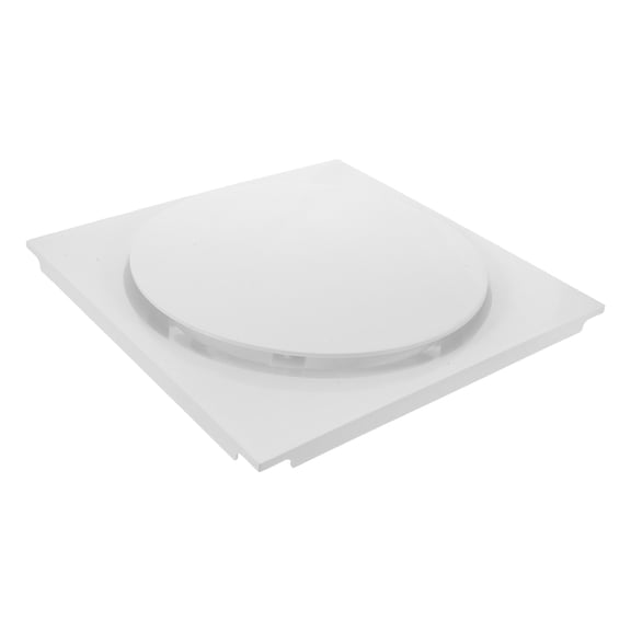 CRILSTYLEO Adjustable Ceiling Vent Diffuser Louver Abs White Air Outlet