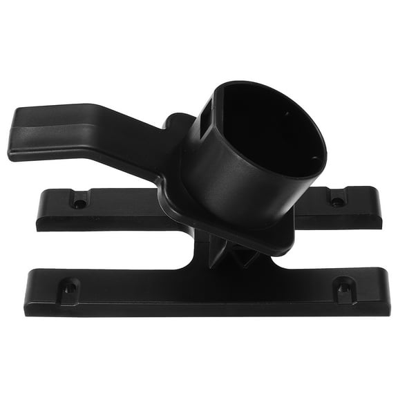 CRILSTYLEO Charger Cable Hanger 1Set Black Pa66 Wall Mount For Home Garage Use