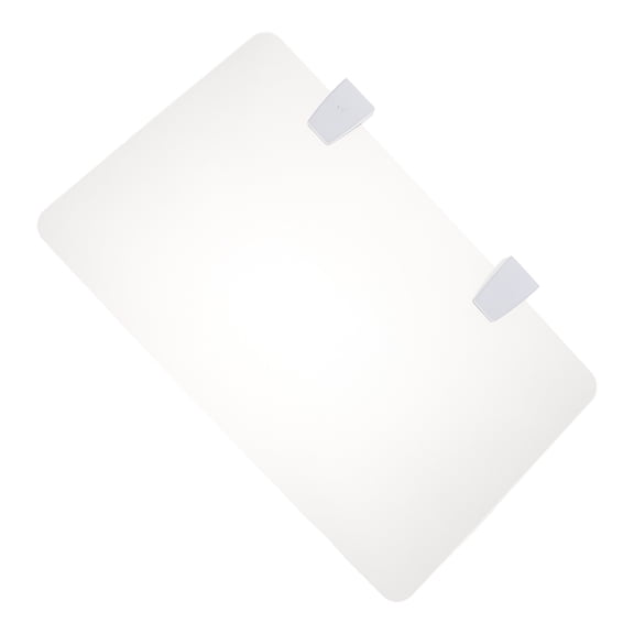 CRILSTYLEO Clear Acrylic Privacy Desk Partition Panel Stable Non Slip for Home Office Use