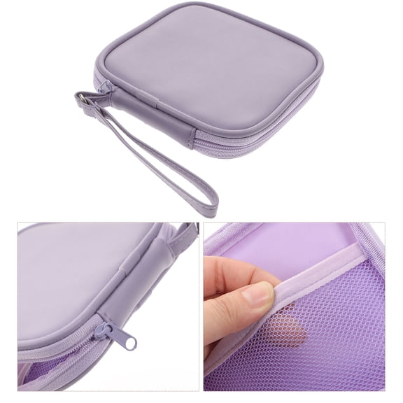 CRILSTYLEO Durable PU Digital Accessories Organizer for Travel and Protection