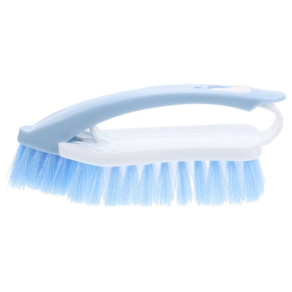 CRILSTYLEO Sky-Blue Stain Brush, Comfortable Grip, Firm Bristles, Ideal for Tough Stains