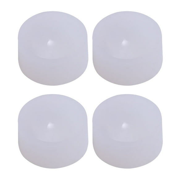 CRILSTYLEO DIY Crystal Epoxy Silicone Mold for Creative Jewelry Making Flexible NonStick 4pcs White 30mm