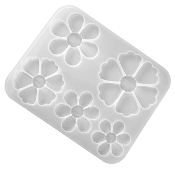 CRILSTYLEO DIY Silicone Petal Mold Durable and Safe Reusable Mold for Creative Epoxy Decorations