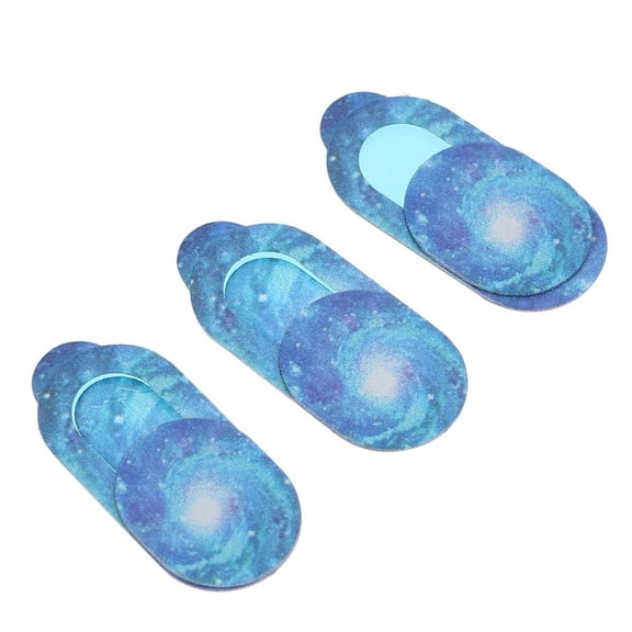 CRILSTYLEO Durable Blue Webcam Cover Slider for Laptop Protection Made of ABS Material 3pcs Set
