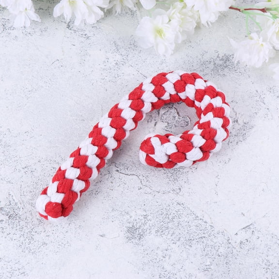 CRILSTYLEO Durable Cotton String Pet Chew Rope Toy for Dogs Cleaning Teeth and