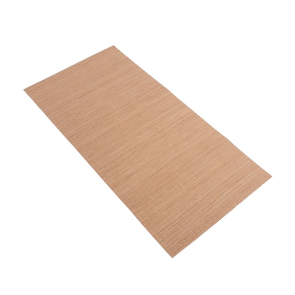 CRILSTYLEO Chocolate Bamboo Tea Table Runner Rustic Farmhouse Kitchen Mat Anti-Slip