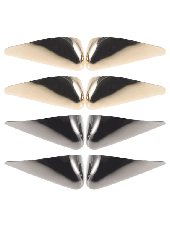 Elegant Metal Toe Cap for Shoes, Anti-Collision, Seamless Design, Durable, 4Pair