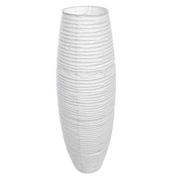 CRILSTYLEO Floor Lamp Shade White Paper Soft Light Diffuser for Home 1Pc