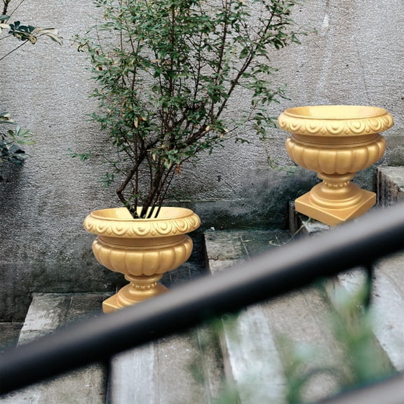CRILSTYLEO planter mold Flowerpot Mold Concrete for Adults European Style 1Pack