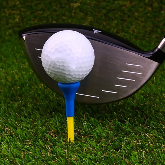 CRILSTYLEO Golfing Tee Holder for Golf Use Made of Durable Plastic with Assorted Color 74mm
