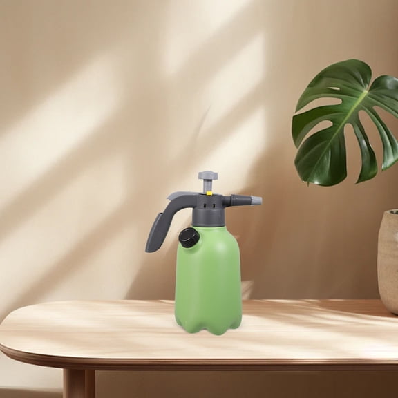 CRILSTYLEO Green Hand Pump Watering Can, Adjustable Pressure Garden Sprayer for Plants, Flowers, Lawn, Patio and Yard Care