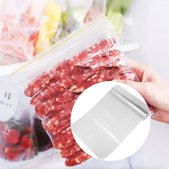 CRILSTYLEO 1 Set Transparent Heat Shrink Bags PVC Shrink Film Wrap for Food Storage and Packaging