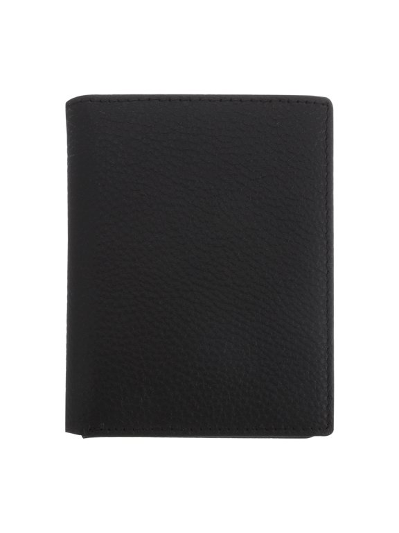 Black Double Binder Large Capacity ID Card Wallet