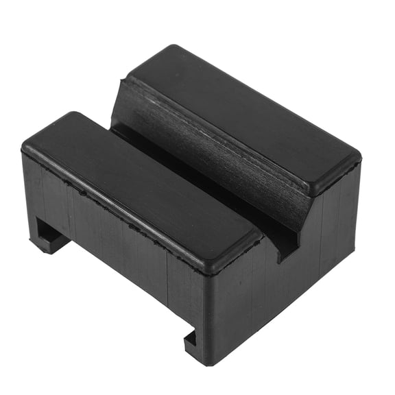 CRILSTYLEO Black Rubber Jack Blocks Pad Set for Vehicle Anti- Car Lift Support