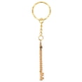 thumbnail image 1 of CRILSTYLEO Metal Flute Keyring Vintage Music Keychain Charm for Purse Or Car Key Decoration Accessory, 1 of 8