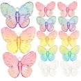 thumbnail image 1 of CRILSTYLEO Mini Acrylic Butterfly Decor 50Pcs For Diy Crafts And Bag Accessories, 1 of 8