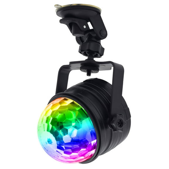 CRILSTYLEO Party LED Lights USB Disco Light Black ABS Control 1 Set