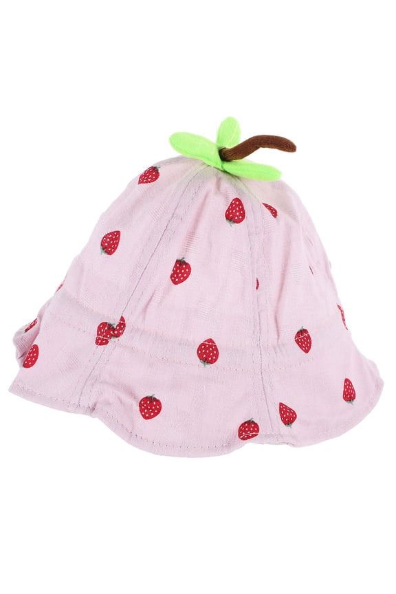 Pink Uv Protection Fisherman Hat with Wide Brim for Outdoor Summer Activities